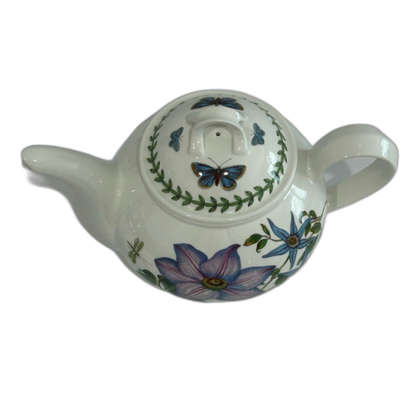 Vintage Portmeirion Botanic Garden Ceramic Tea Pot Susan Williams-Ellis Floral - Picture 4 of 10